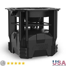 Economy Game Feeder Photo Cell Timer Adjustable Varmint Guard Solar Plug New