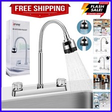 RV Kitchen Faucet, Camper Faucet Kitchen with Flexible Arc 360 Degree Rotatab...