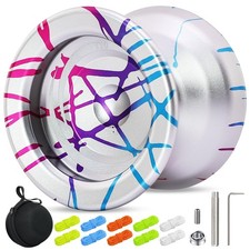X8 Professional Yoyo for 8-12 Above, Unresponsive Yoyo for Finger Spin Tricks...
