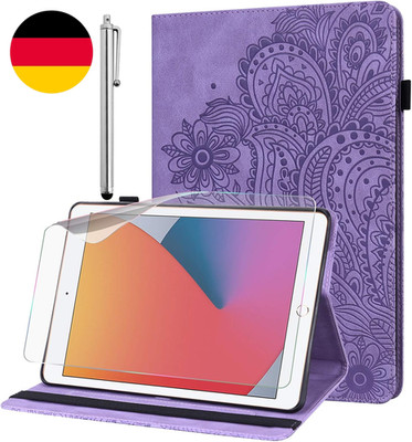 Tablet-Hülle Für Apple Ipad Mini 1/2/3/4/5 Mit Schutzfolie - Ultra Dünn (Auto Sc