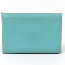 HERMES Calvi Business Card Holder Pass Case Card Case France Epsom 103066