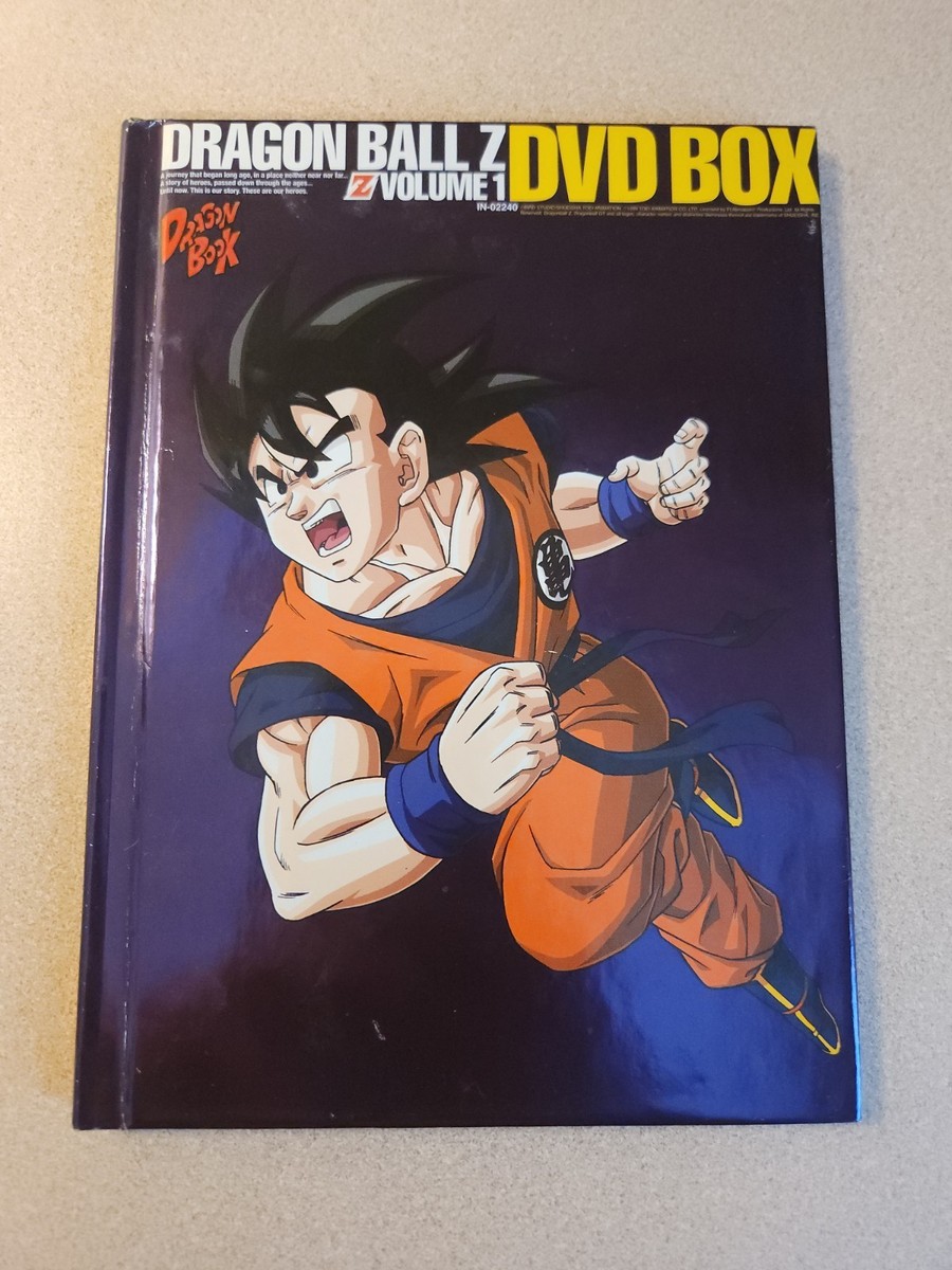 Dragonball Z: Dragon Box Dvd Vol. 1 Complete Tested/Working