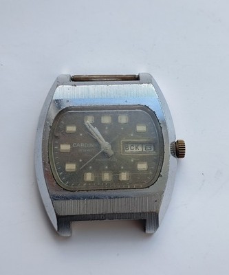 VINTAGE SOVIET  USSR WRIST MENS WATCH RAKETA TANK CARDINAL MECHANICS 2614H