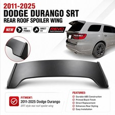  11-25 Dodge Durango Srt New Rear Roof Spoiler Wing Abs Primed Direct