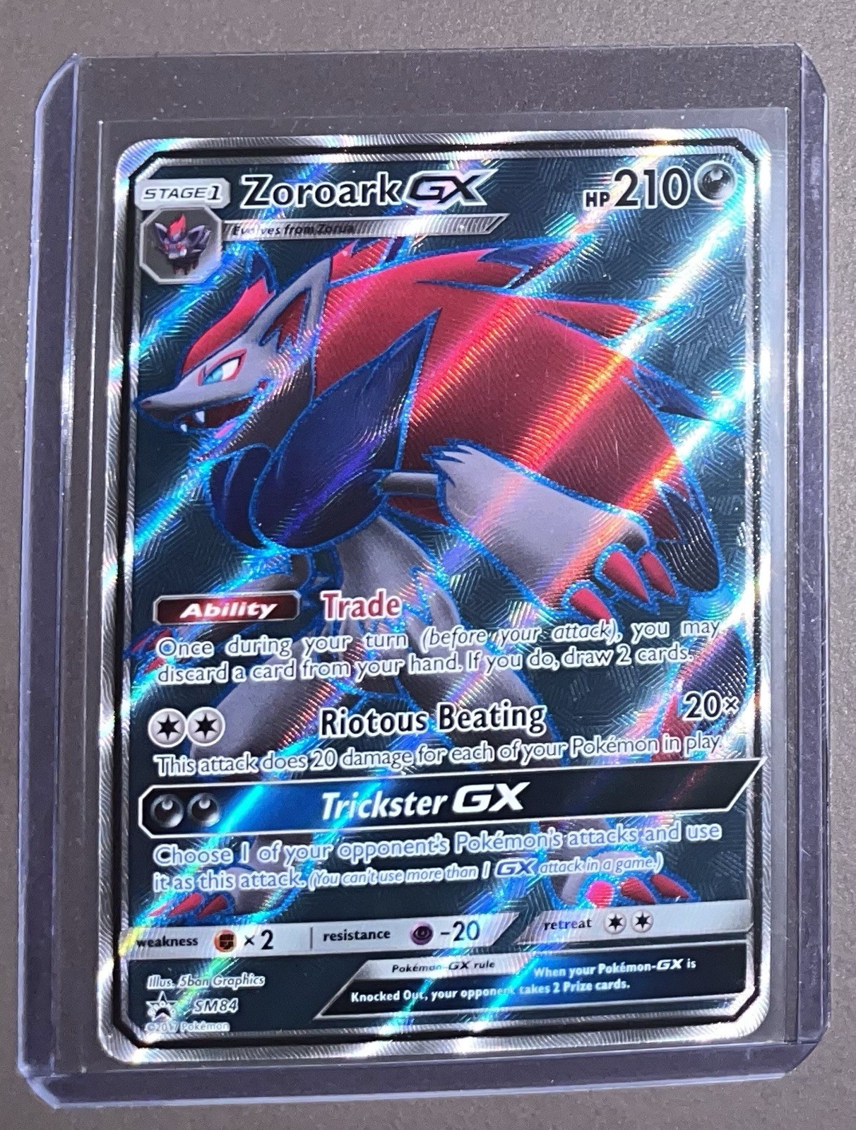 Zoroark GX SM84 - Black Star Promo Pokémon