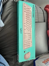 Logitech MK270 Wireless Keyboard and Mouse Combo - Rose