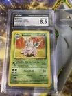 1999 Pokemon Base Set Nidorino #37 CGC 8.5 NM-MT+