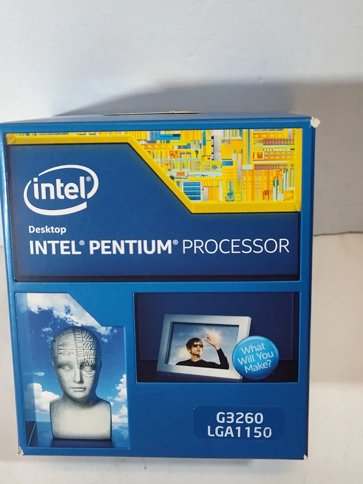 NEW Intel Pentium G3260 Dual-Core 3.3GHz LGA1150 BX80646G3260 Processor w/Cooler - Image 2 of 4