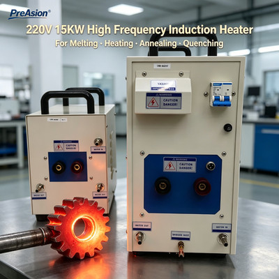 220V 15KW High Frequency Induction Heater Furnace for Melting Heating Annealing