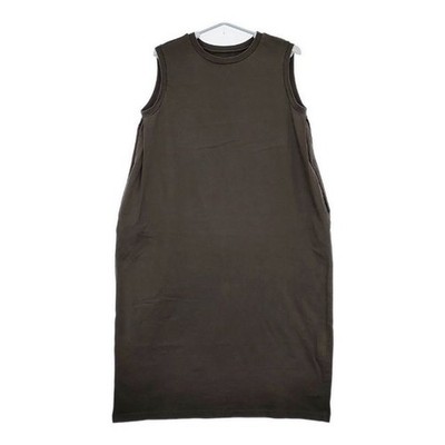 nest Robe High density jersey sleeveless cocoon dress Charcoal gray 5-0709S 