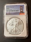 2012 (S) Silver American Eagle, Struck At San Francisco, MS 69 NGC