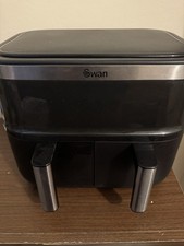 Swan 7.6L Cyclone Dual Digital Air Fryer – Display Model (Minor Cosmetic Crack)