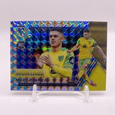 2021-22 Panini Mosaic EPL #10 Milot Raschica RC Montage 