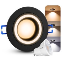 Matapo Einbaustrahler LED Modul 4W Einstellbaren Lichtfarben 3CCT Deckenlampe