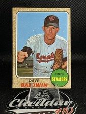 1968    TOPPS#231  DAVE BALDWIN   SENATORS EX