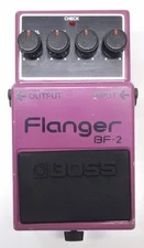BOSS BF-2 Flanger Guitar Effects Pedal MIJ 1981 #475 DHL Express or EMS