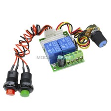 3A DC Motor Speed Controller PWM Adjustable Reversible Switch 6V 12V 24V