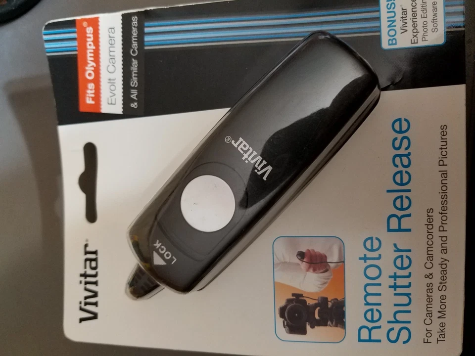 New Vivitar remote shutter release for OLYMPUS EVOLT CAMERA Vivitar VIVRC100OLY - Image 3 of 3