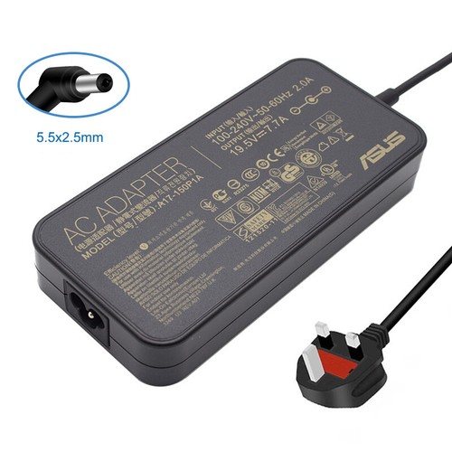 19.5V 7.7A A17-150P1A 5.5x2.5mm AC Adapter Laptop Charger For Asus ROG G73GX - Picture 12 of 12