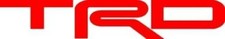 Trd Vinyl Decal For Toyota Truck Tacoma Tundra 4runner Camry Rav4 Window Sticker