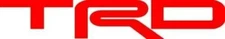 TRD Vinyl Decal for Toyota Truck Tacoma Tundra 4runner Camry Rav4 Window Sticker