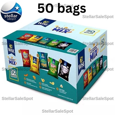 Wise Variety Pack Snacks, 50 pk.