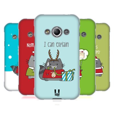 HEAD CASE DESIGNS WILBUR CHRISTMAS SOFT GEL CASE FOR SAMSUNG PHONES 4