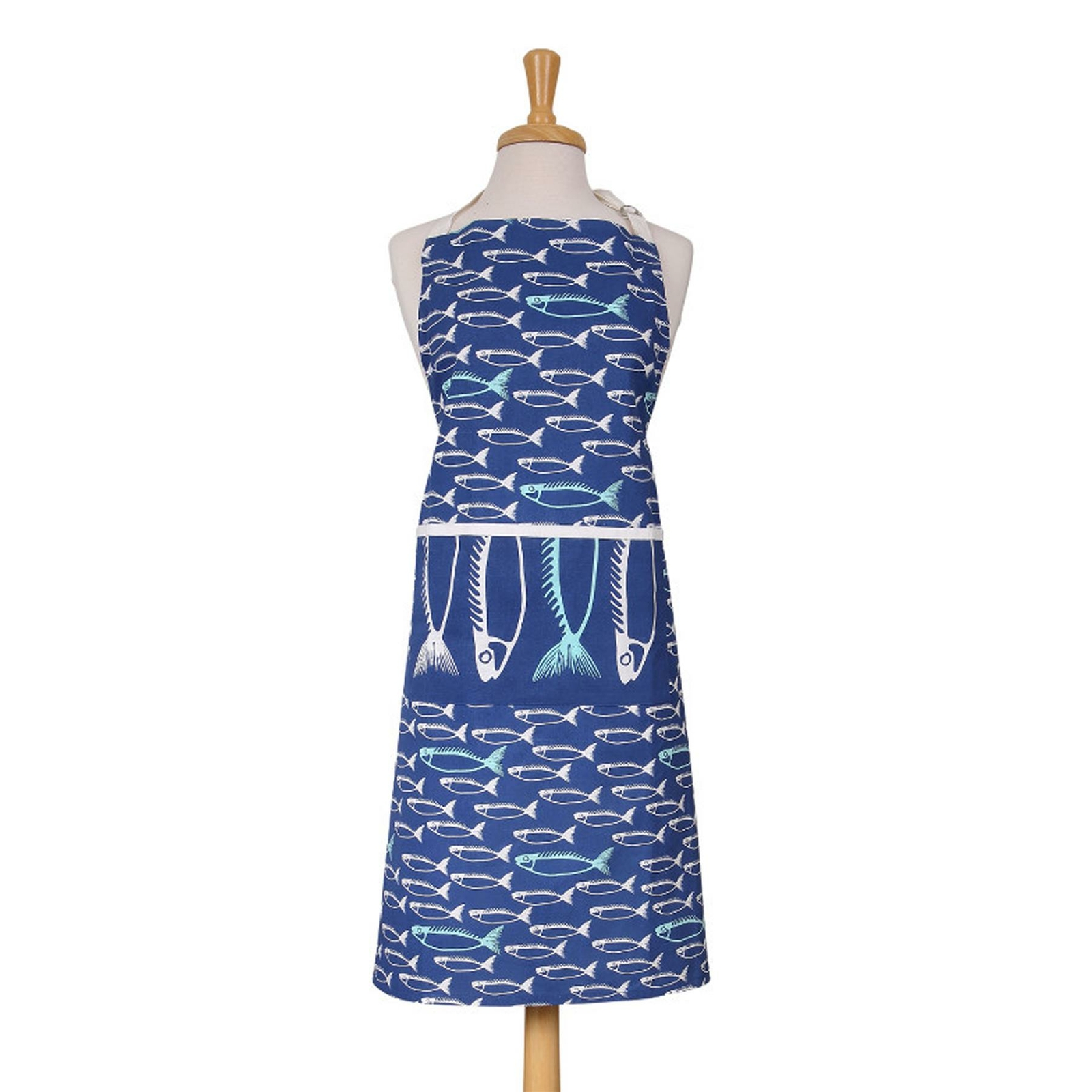 Dexam Fish Adult Cotton Kitchen Apron