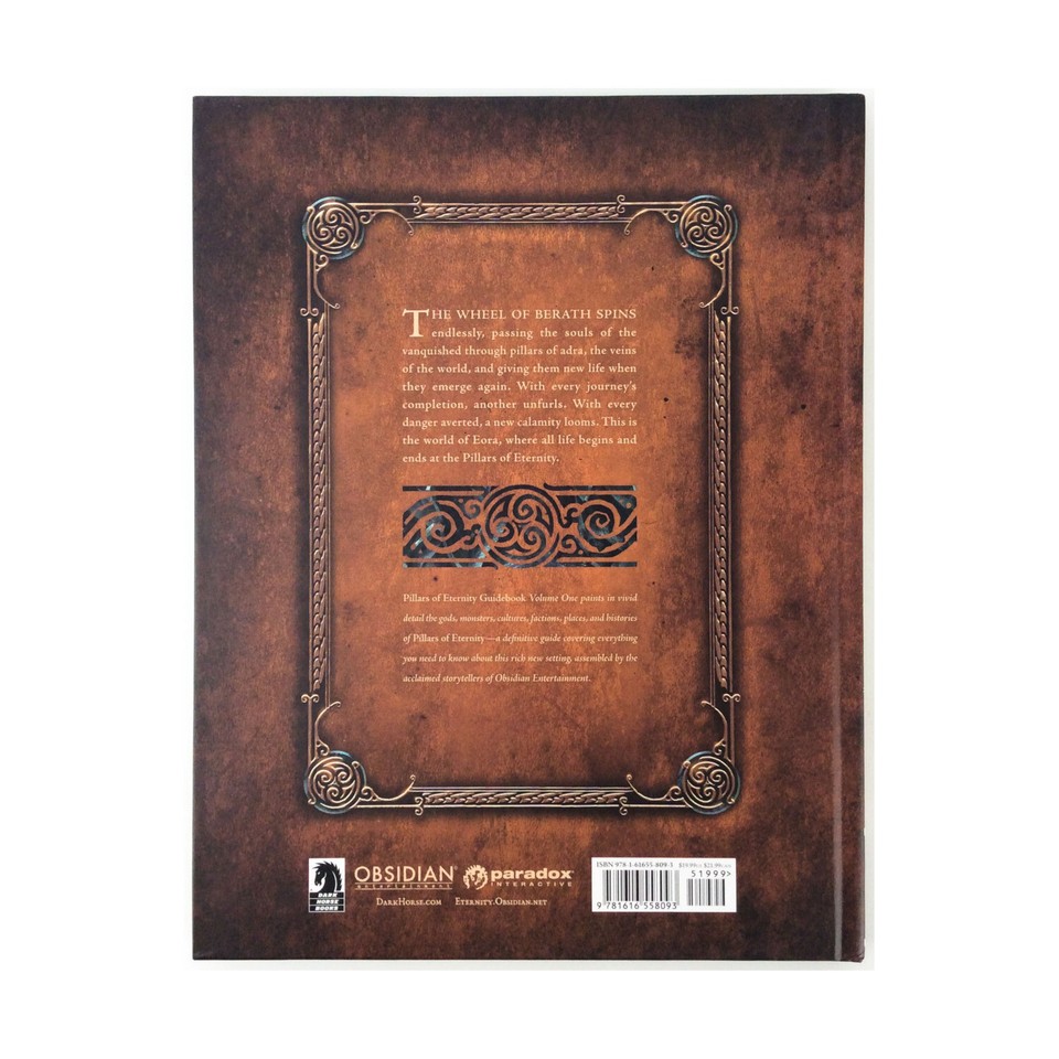 Dark Horse Books Pillars of Eternity Guidebook Volume One VG+ eBay