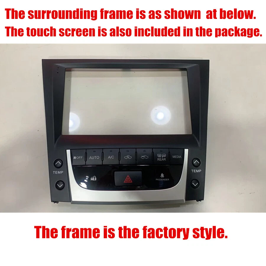 9" Stereo Radio GPS Wifi FM For Lexus GS GS300 GS350 GS430 GS450 GS460 2005-2011 - Image 3 of 4