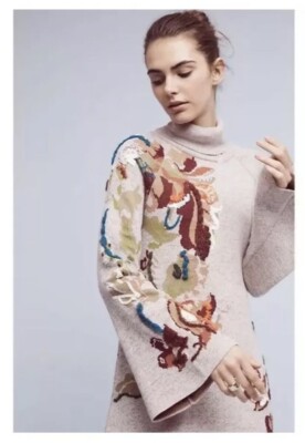 anthropologie knitted and knotted sweater dress Anthropologie Knitted & Knotted Sweater Dress Sz M