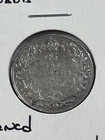 1930 Canada 25 Cents Silver Coin Low Mintage Cleaned
