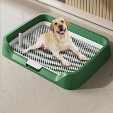 Image of Dog Potty Tray Indoor, Mesh Training Toilet Potty Tray, Reusable Puppy Pee Pad