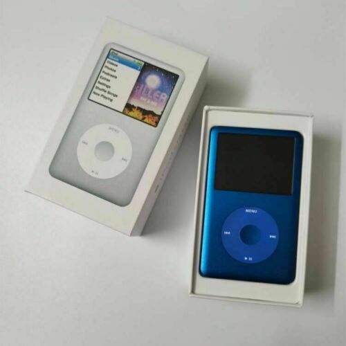 Latest Model Apple iPod Classic 7th Generation 1TB Blue SSD MP3 Player - Sealed - Afbeelding 1 van 6