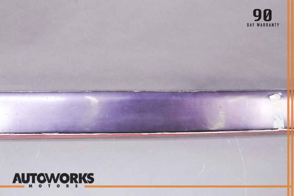 84-91 Porsche 944 Right Passenger Side Rocker Panel Side Skirt Guards Red OEM - Image 3 of 4