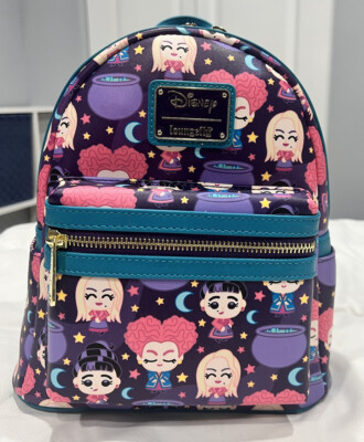Disney Loungefly Mini Backpack Hocus Pocus Chibi Halloween