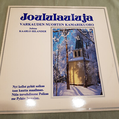  Joululauluja - Varkauden Nuorten Kamarikuoro - Kaarlo Hilander  Schallplatte 