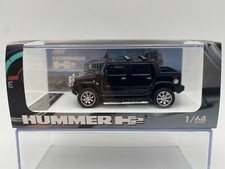MOTORHELIX 1:64 Hummer H2 6.2L V8 Black