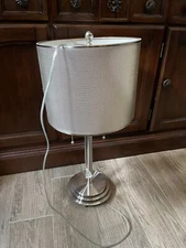 Silver Metal Lamp