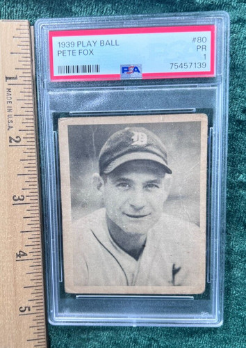 1939 Pete Fox #80