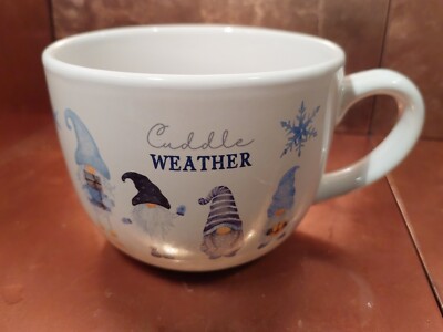 Kuschelwetter heiße Schokolade Kaffeetasse Becher größer Winterwärmer Geschenkidee M8
