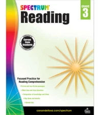Spectrum Reading Workbook, Grade 3 - Paperback By Spectrum - GOOD