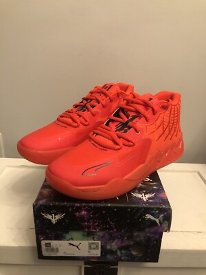 Puma MB.01 'Red Blast' Melo Ball Red Basketball 1st Signature Shoe