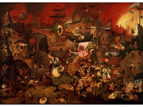 Pieter Brueghel I : "Dulle Griet (Mad Meg)" (1561) - Giclee Fine Art Print - Picture 1 of 8