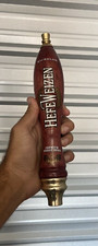 Michelob Hefeweizen Premium Wheat Beer Tap Handle Wooden Shaft & Sticker Barware