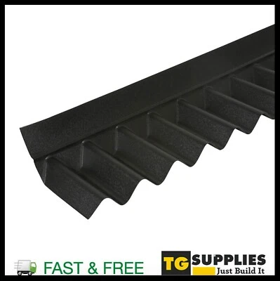 TG SUPPLIES Wall Flashing For Corrugated Bitumen Sheet 920mm Fits Onduline, Coroline, Gutta