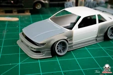 1/24 Aoshima Nissan Silvia S13 BN Sports Widebody 3d print US SELLER!
