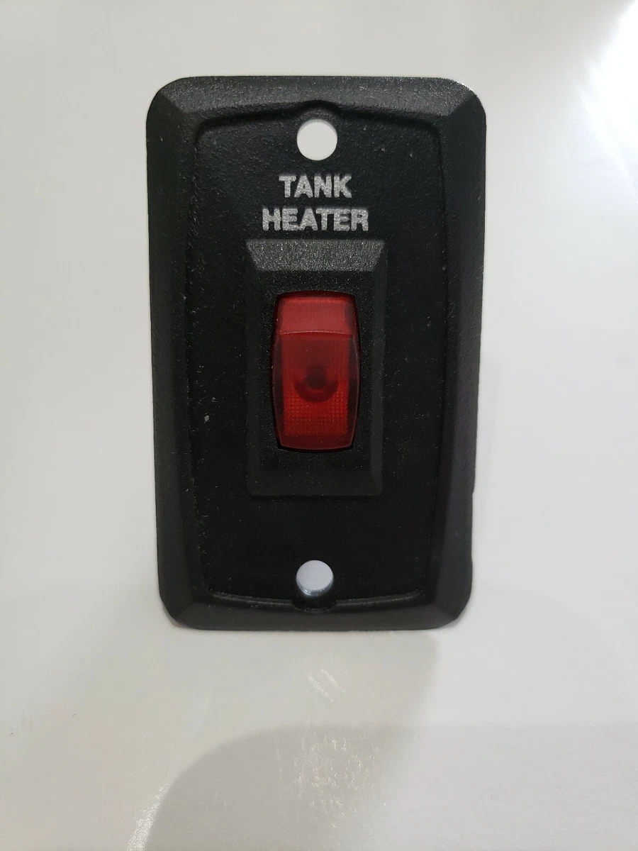NEW SIGMA POLAR black RED ILLUMINATED TANK HEATER SWITCH 12 VOLT RV CAMPER  BOAT | eBay