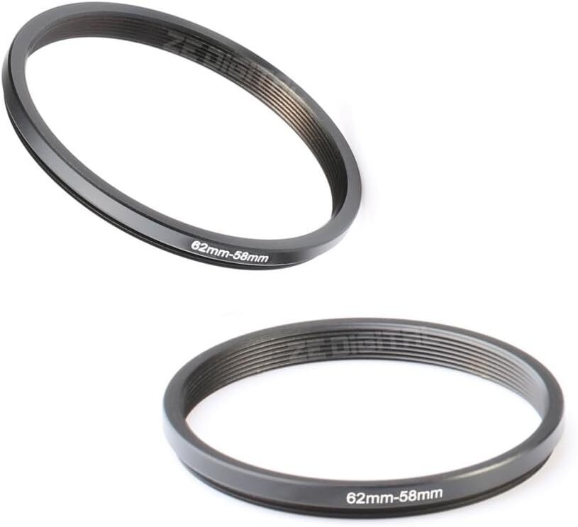 K&F Concept Filteradapter Set Step Up Down Ring Set 30-82MM für Canon Nikon Sony