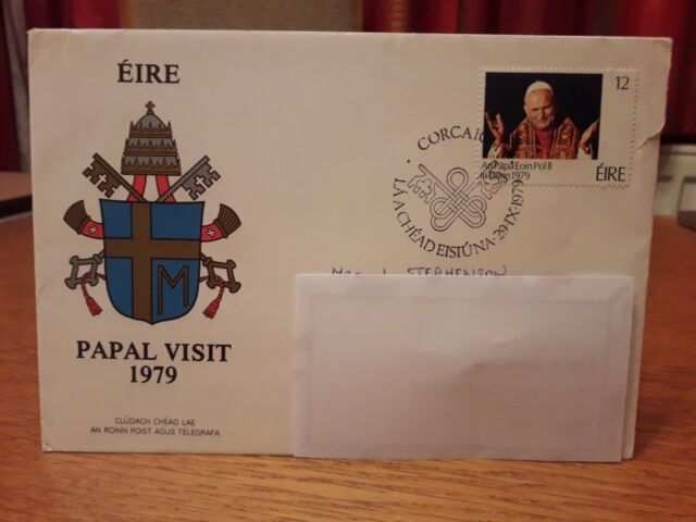 Ireland Éire 1979 Papal Visit. Commemorative Cover.
